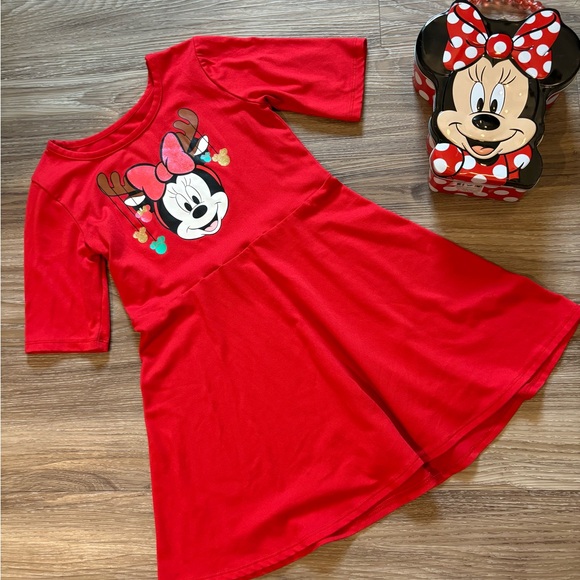 Disney Other - Minnie Mouse Dress‎ and Carry Case Size 6/6X NWOT